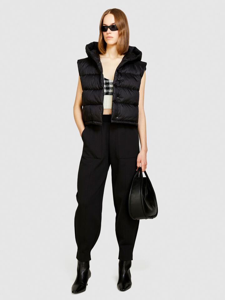 Technical joggers - women's joggers - Black | Sisley image number 1